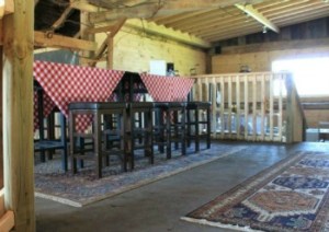 the hay loft tasting room