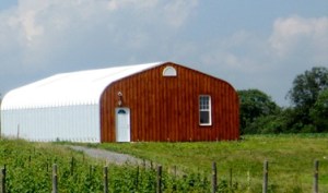 Hubbs Creek Vineyard. Opened in 2012 across from Karlo Estates