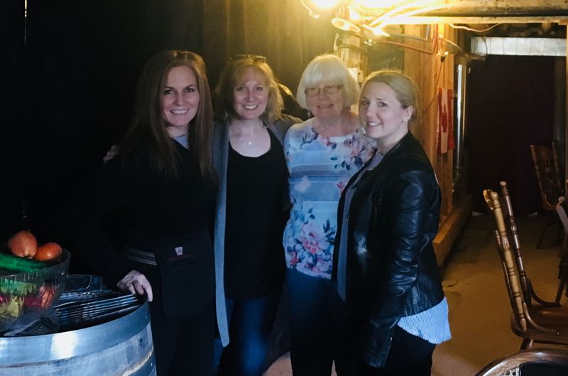 Sherrry, Zoe, Me and Bron