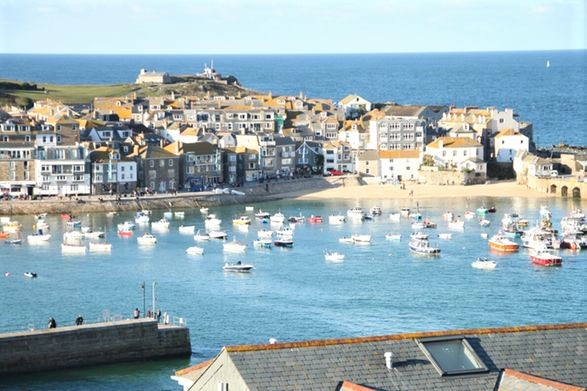 st ives harbour maybe